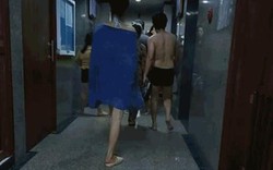 Trường Giang lộ body "1 múi" khi rủ Nhã Phương đi bơi ở nhà