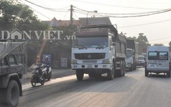 Quảng Ninh: Xe quá tải, cơi nới chạy rầm rập trên Quốc lộ 18