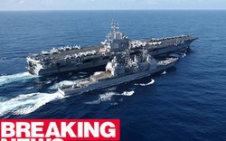 Tàu chiến Trump điều tới Triều Tiên bất ngờ đâm phải tàu cá