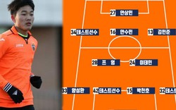 Clip Xuân Trường lập siêu phẩm đá phạt khi ra mắt Gangwon FC