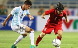 Chơi đôi công, U22 Việt Nam bị U20 Argentina “củ hành”