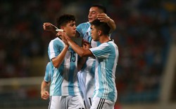 Clip U20 Argentina đại thắng “5 sao” trước U22 Việt Nam