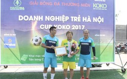 BNI Warriors FC vô địch giải bóng đá Doanh Nghiệp trẻ Hà Nội mở rộng 2017