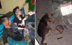 Bị dân vây bắt, nghi phạm trộm chó giả chết để tránh đòn