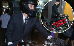 Johnny Trí Nguyễn cưỡi mô tô gần nửa tỉ đi xem phim sau tai nạn