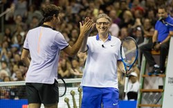 Khi Bill Gates chơi tennis cùng Federer
