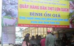 Hà Tĩnh: Chính quyền huyện lập cửa hàng bán thịt lợn giúp dân