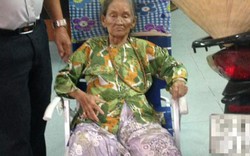 Cụ bà 80 tuổi ngồi dưới mưa vì không nhớ đường về nhà