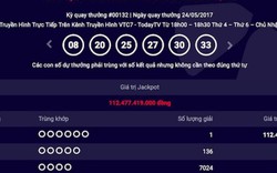 Nóng: Giải jackpot hơn 112 tỉ của Vietlott chính thức “nổ tung”