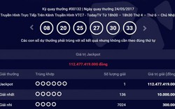 Kết quả Vietlott ngày 24.5: Lần đầu có người trúng Jackpot 112 tỷ đồng