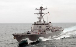 Tàu chiến Mỹ đến gần đảo TQ xây trái phép ở Biển Đông
