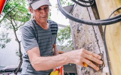 Cựu chiến binh Mỹ gần 70 tuổi "mở chiến dịch" làm sạch phố phường HN