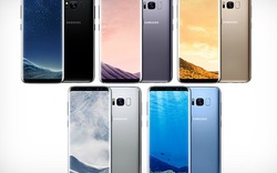 Samsung tung thêm 3 màu mới cho Galaxy S8 và S8+