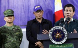 IS chiếm TP, Duterte nói sẽ dùng "biện pháp mạnh"