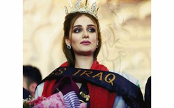 Hoa hậu Iraq vượt qua "bão tố", đăng quang trong nước mắt