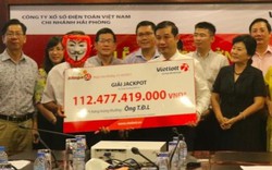 Người trúng jackpot 112 tỉ của Vietlott bất ngờ xuất hiện