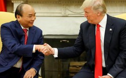 Thủ tướng Nguyễn Xuân Phúc hội đàm với Tổng thống Donald Trump