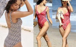 Kiều nữ triệu USD mặc áo tắm "tấn công" bờ biển đầy nắng