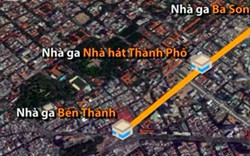 Clip: 3 nhà ga dưới lòng đất của tuyến metro Bến Thành - Suối Tiên