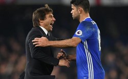 HLV Conte nhắn tin "đuổi cổ” Diego Costa khỏi Chelsea