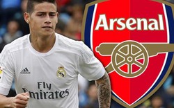 Chồng 80 triệu euro, Arsenal dẫn đầu cuộc đua giành James Rodriguez