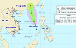 Áp thấp nhiệt đới sắp mạnh lên thành bão, tiến thẳng vào Trung Quốc