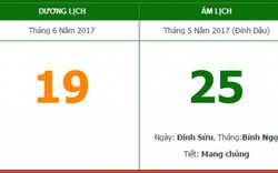 Âm lịch hôm nay (19.6): Những việc không nên làm?