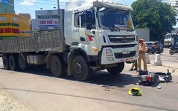 Bình Định: Xe tải đâm xe máy, 1 phụ nữ văng xa 15 mét tử vong