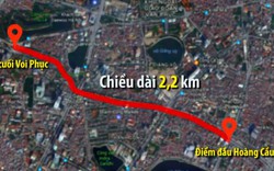 Hà Nội định chi gần 7.800 tỷ đồng cho hơn 2km đường