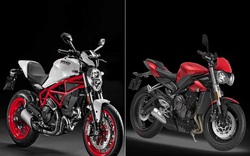 Ducati Monster 797 hay Triumph Street Triple S: Chọn xe nào?