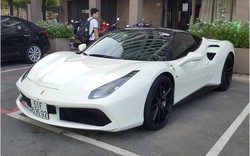 Cận cảnh Ferrari 488 GTB của thiếu gia Hà Nội