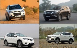 4 chiếc xe SUV hàng đầu, giá dưới 1 tỷ đồng tại Việt Nam