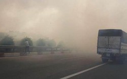 Vụ khói mịt mù gây tai nạn liên hoàn trên cao tốc: Truy tìm người đốt cỏ