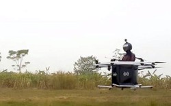 Kỹ sư Hà Nội chế tạo thiết bị bay chở một người