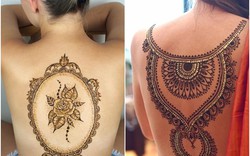 Ngây ngất với loạt hình vẽ Henna tuyệt đẹp của các nàng