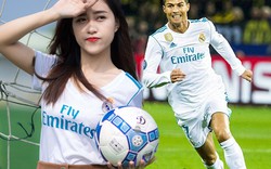 Đã xinh lại là fan ruột của Real Madrid, nữ sinh Tiền Giang gây bão dân mạng