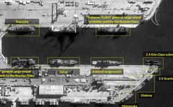 10 chiến hạm Nga bất ngờ rời cảng Syria sau khi Trump dọa nã tên lửa