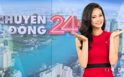Tiết lộ hình ảnh không lên sóng của BTV Thu Hương “Chuyển động 24h”