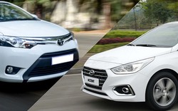 So giá Hyundai Accent 2018 với Vios, City và Mazda2 tại Việt Nam