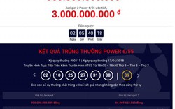 Một người "cắt ngọn" jackpot 300 tỉ, ẵm tổng cộng 67 tỉ đồng