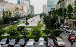 TP.HCM: Cấm xe vào đường Nguyễn Huệ tối 30.4