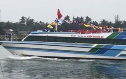 Quảng Ngãi: Đưa tàu siêu tốc nửa triệu “đô” phục vụ du khách đi Lý Sơn
