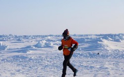 Người phụ nữ Việt chạy gần 10 giờ dưới trời -32 độ C ở Bắc Cực
