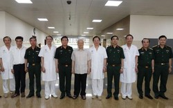Tổng Bí thư Nguyễn Phú Trọng thăm hai cựu lãnh đạo cấp cao