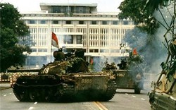 Chùm ảnh dàn xe tăng tiến vào giải phóng Sài Gòn ngày 30.4