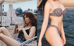 Ngọc Trinh "nổi loạn", Hòa Minzy mặc bikini khoe đường cong bỏng rẫy