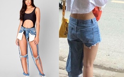 Những mẫu jeans "đồng không mông quạnh" cực mát cho mùa hè