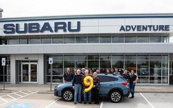 Subaru ăn mừng chiếc xe thứ 9 triệu vừa mới được bán ở Mỹ