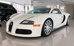 Siêu xe Bugatti Veyron độc nhất Việt Nam vừa thay đổi màu sơn và đèn pha mới