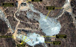 Kim Jong-un đang bí mật sửa chữa bãi thử hạt nhân chính?